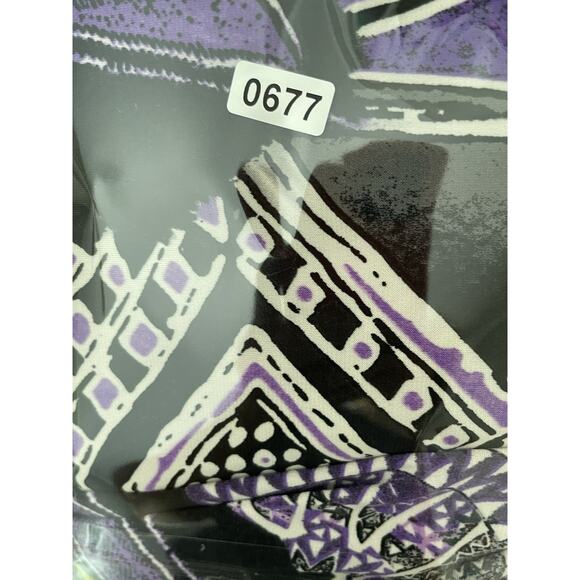 Southern Lady Y2K Top Womens 1X Artsy Boho Retro Butterfly Sleeve Blouse Tunic - Picture 10 of 10